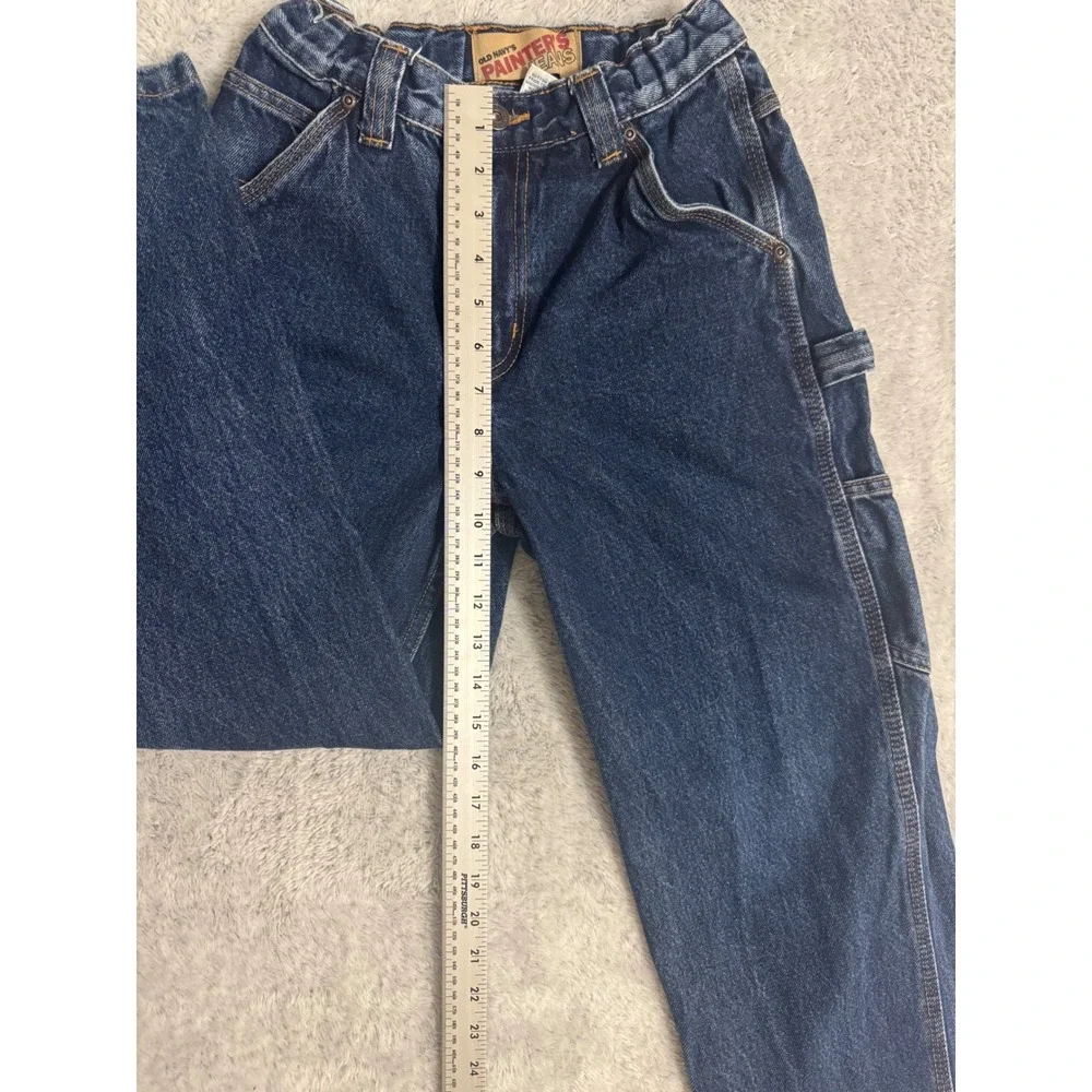 Old Navy Painters 10 Regular Baggy Denim Carpenter Jean Pants Wide Leg 2005